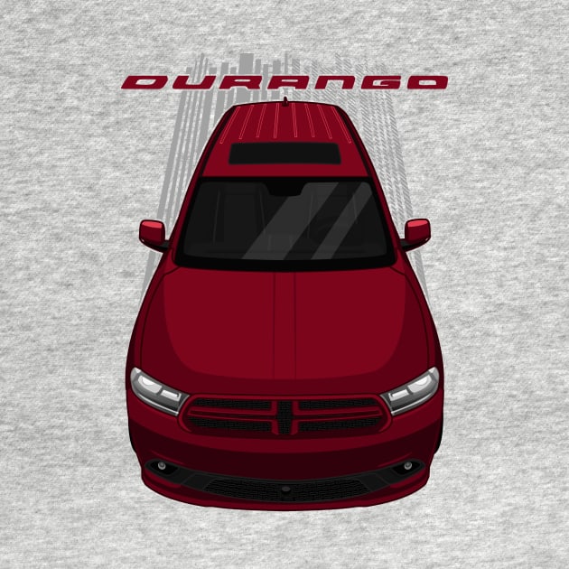 Dodge Durango 2014 - 2020 - Octane Red by V8social